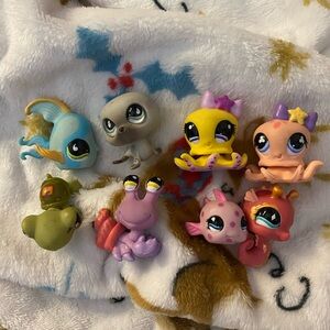 LITTLEST PET SHOP AQUATIC SEA LIFE LOT!!!